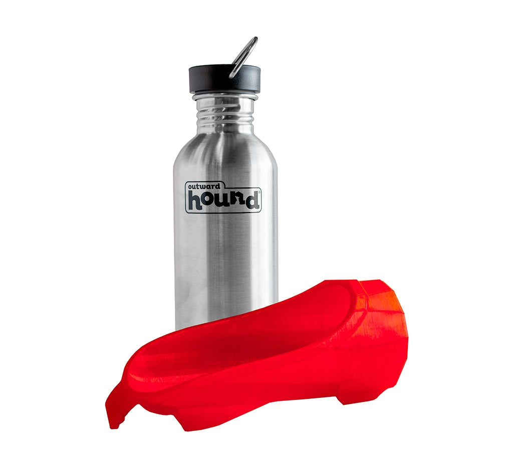 Outward Hound Bottle & Food Bowl for Dogs