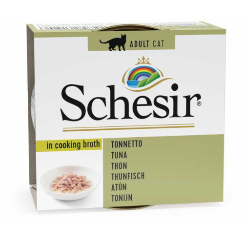 Schesir Cat Food Tuna in Broth 70g