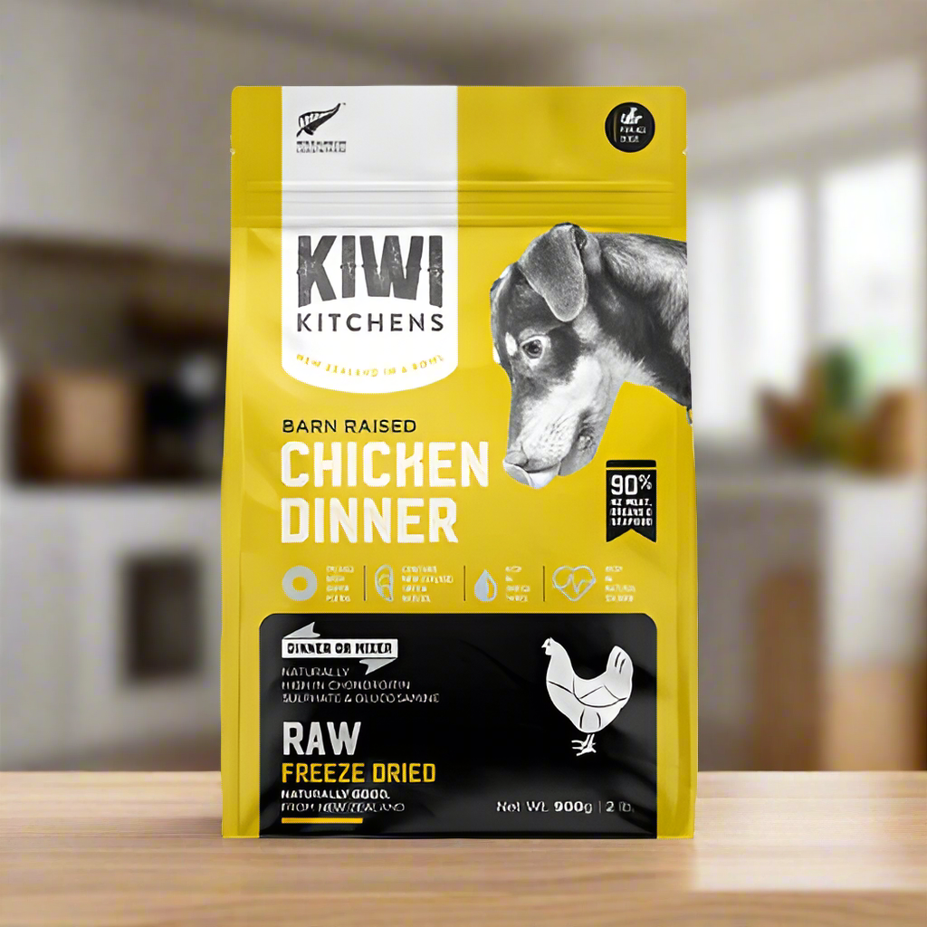 Kiwi Kitchens Freeze Dried Chicken Dog Food 900g