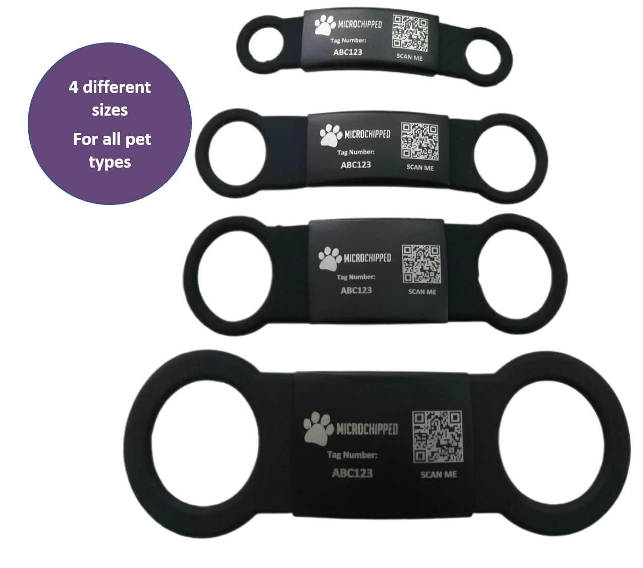 Microchipped Comfy Pet Tags