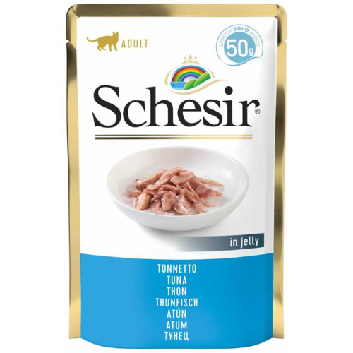 Schesir Cat Food Tuna in Jelly 50g