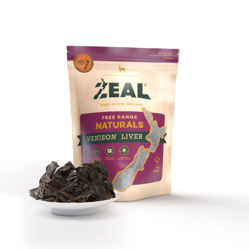 Zeal Venison Liver for Dogs (125g)