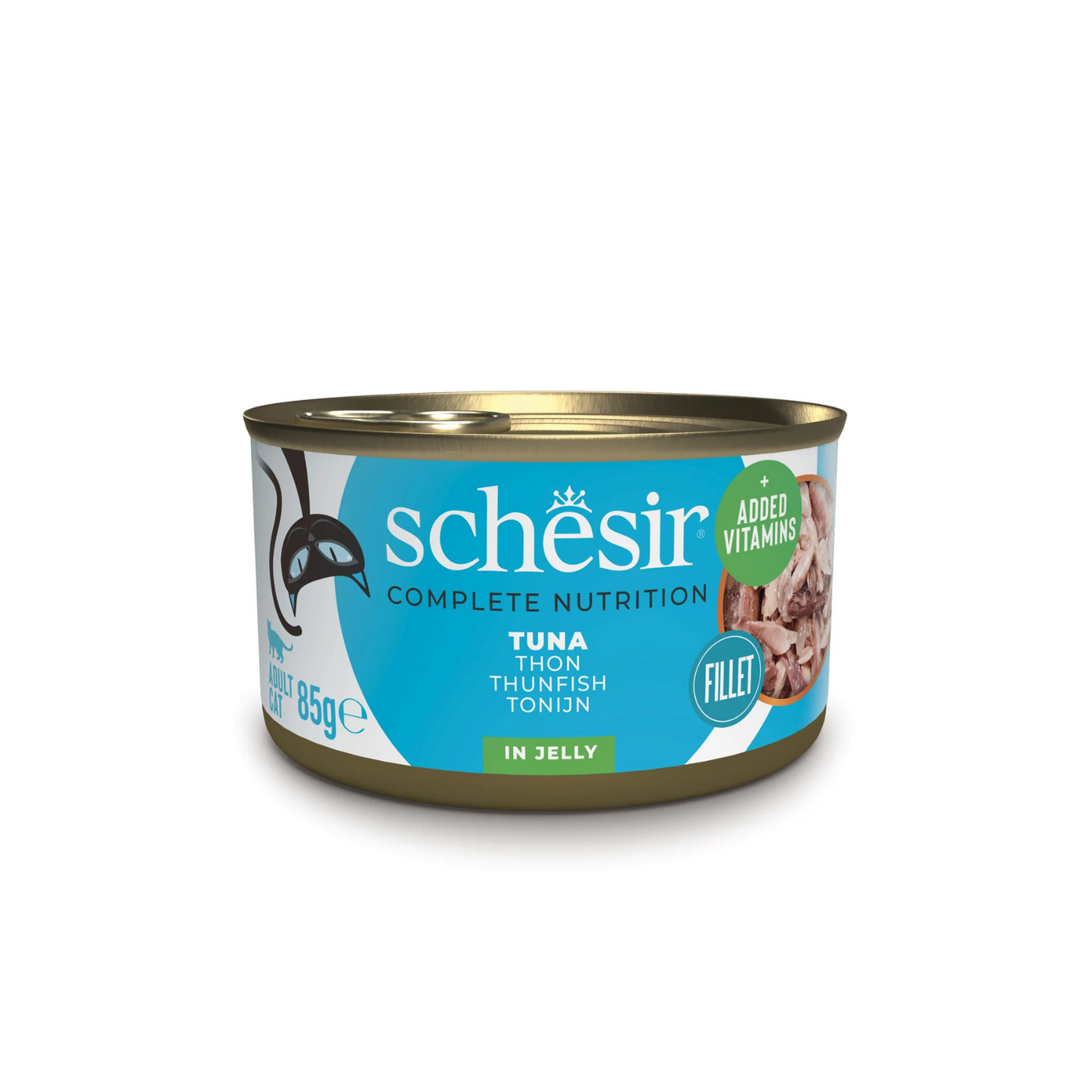 Schesir Cat Food Tuna in Jelly 85g
