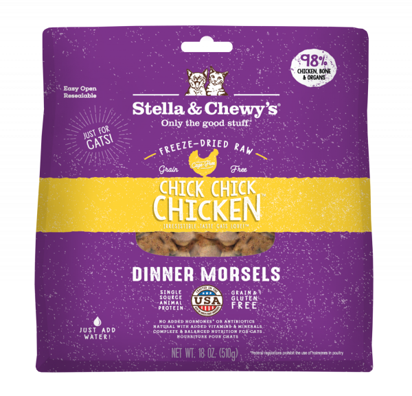Stella & Chewy's Cat Food Freeze-Dried Chicken