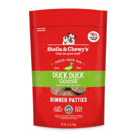 Stella & Chewy's Dog Food Duck Duck Goose Patties