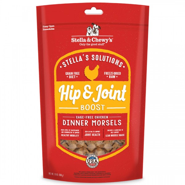 Stella & Chewy's Dog Food Hip & Joint Boost Cage Free Chicken Recipe 13oz (369g)