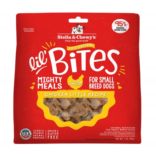 Stella & Chewy's Dog Food Lil’ Bites – Chicken Little Recipe – 7 oz (198g)