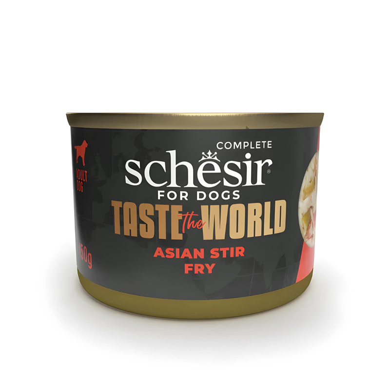 Schesir Taste The World Variety Pack Wet Food for Dogs (6 x 150 g)
