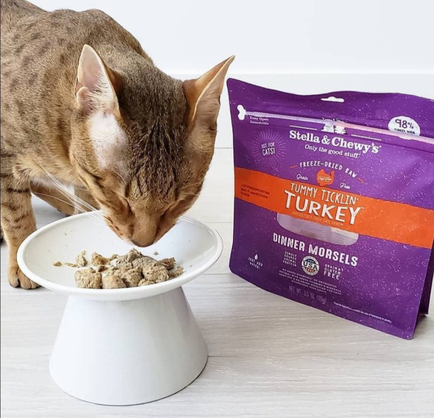 Stella & Chewy's Cat Food Freeze-Dried Turkey