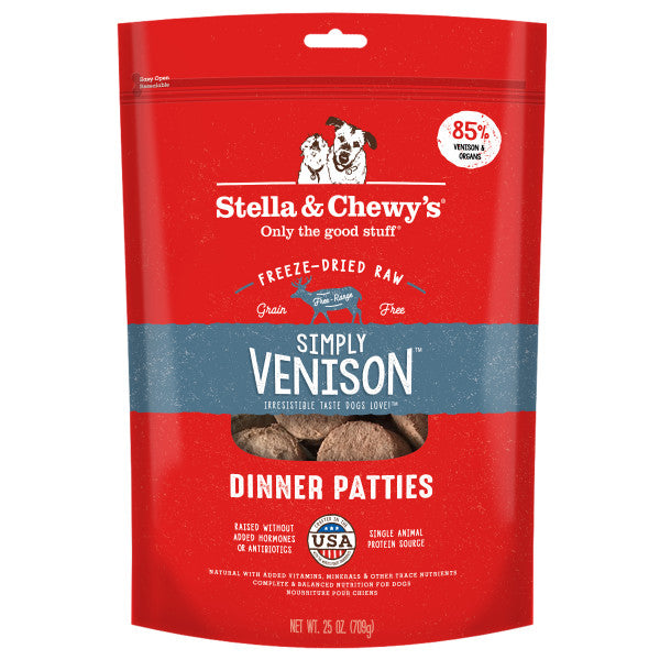 Stella & Chewy's Dog Food Freeze Dried Simply Venison Dinner