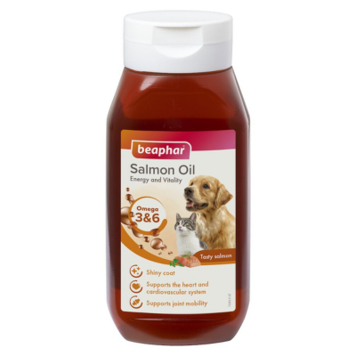 Beaphar Salmon Oil for Cats and Dogs 430 ml