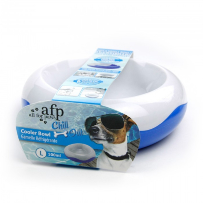 All for Paws Chill Out Cooler Food Bowl for Dogs and Cats