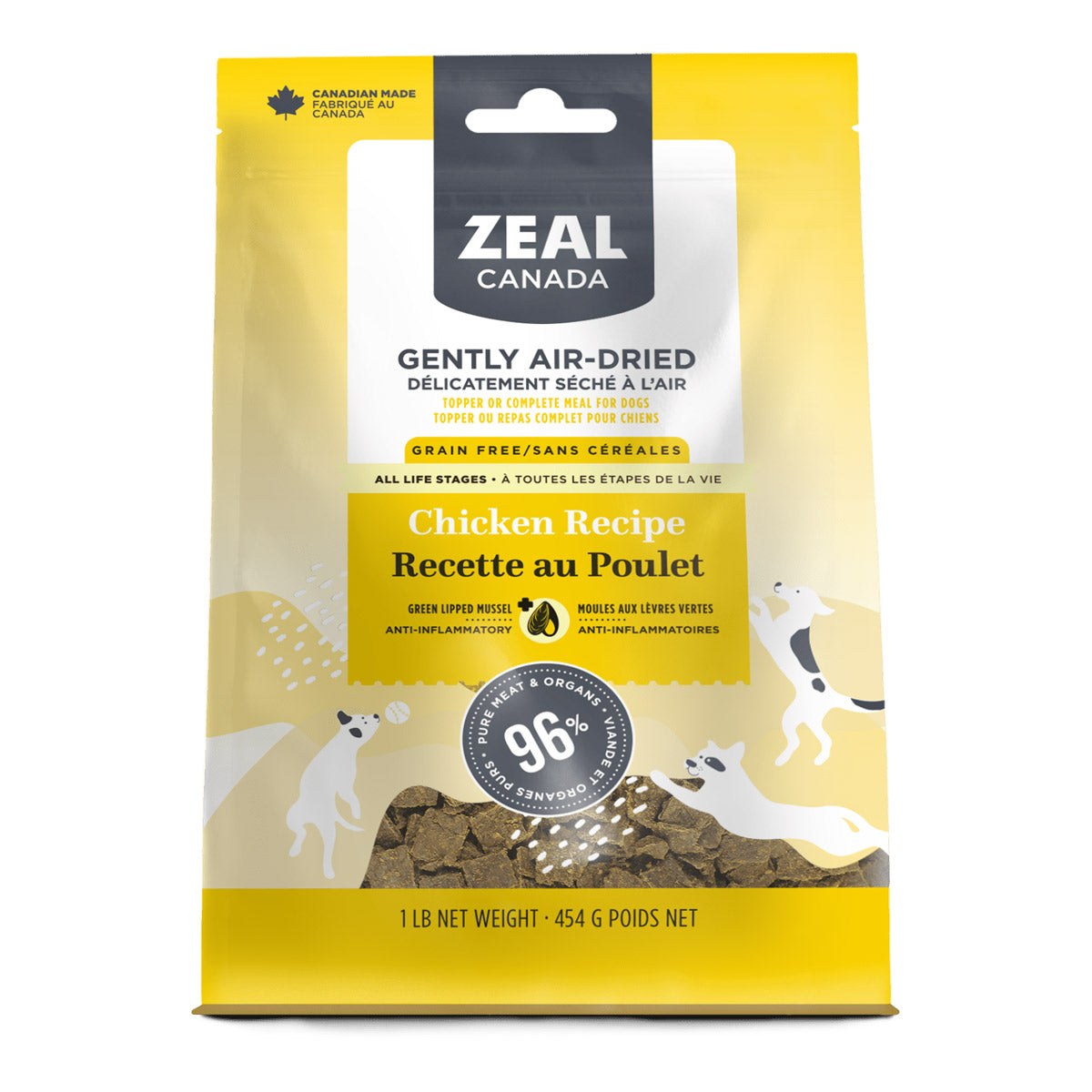 Zeal Gently Air-Dried Chicken Recipe for Dogs 1kg