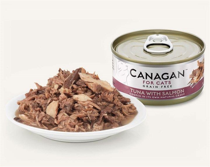 Canagan Tuna with Salmon Wet Food for Cats 75g