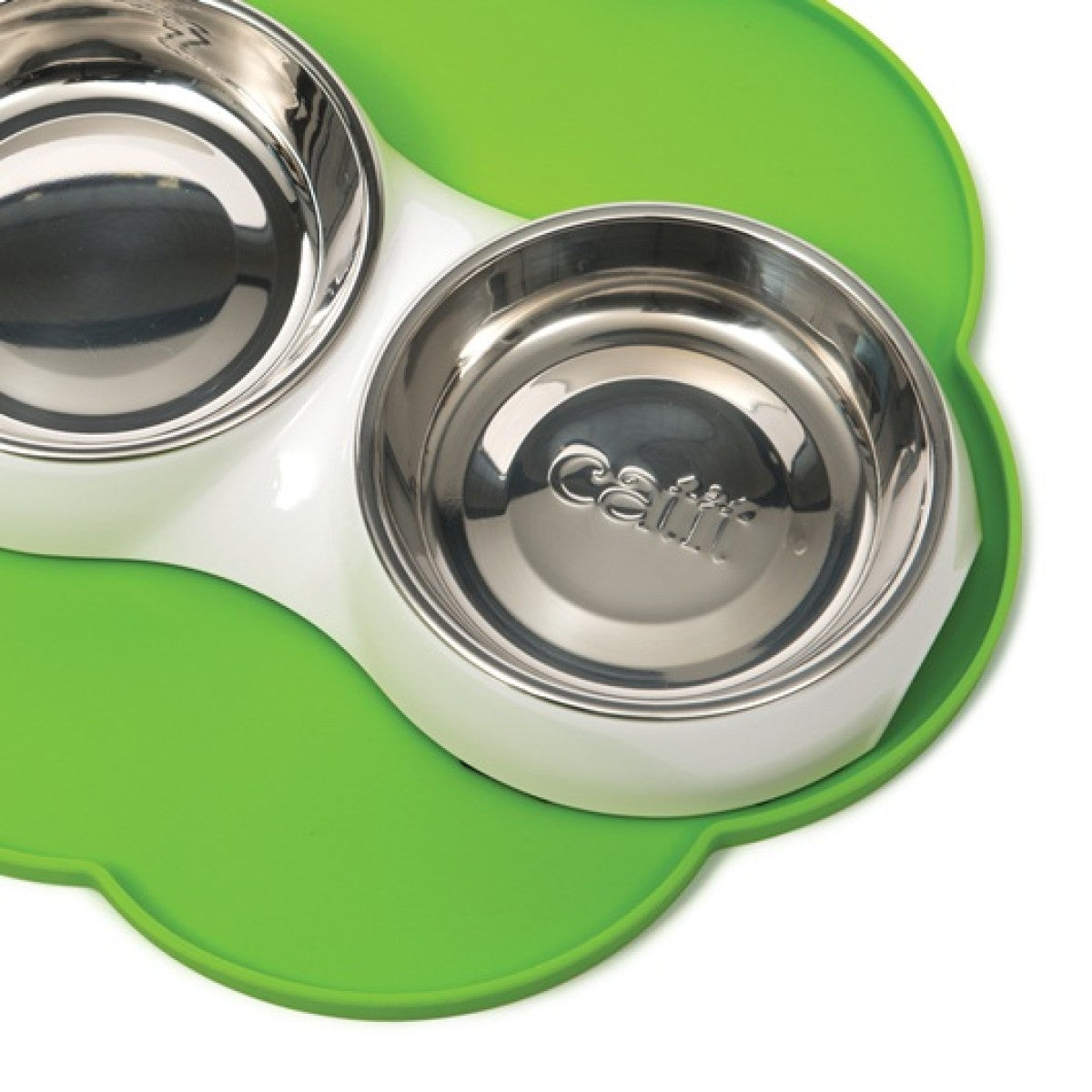 CatIt Flower Placemat Green for Food Bowls