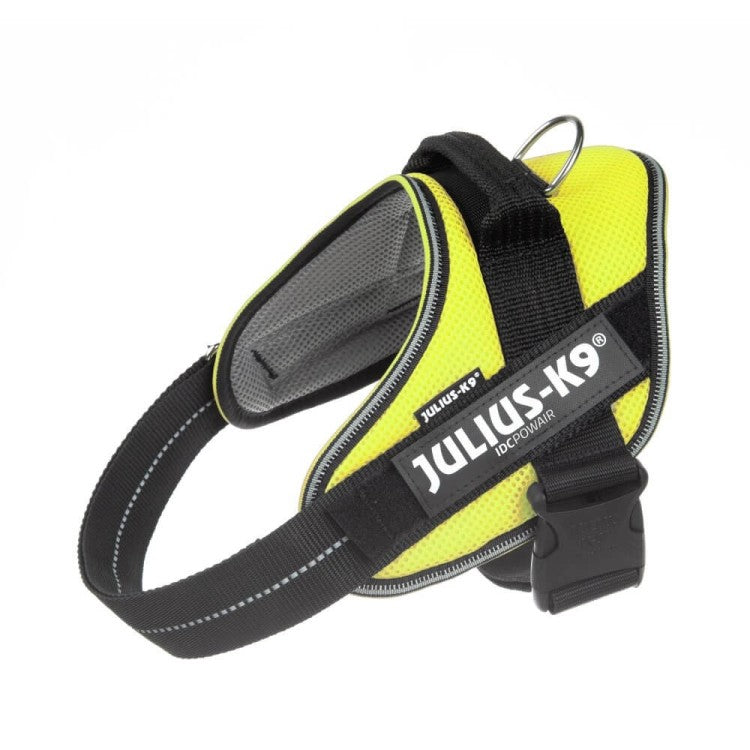 Julius K9 IDC Powair Dog Harness Neon