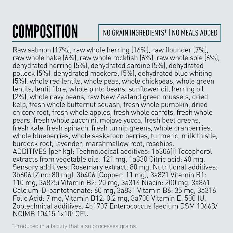 Orijen Marine Fish Small Breed Dry Food for Dogs 1.8kg