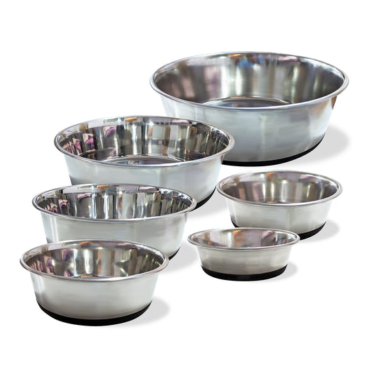 Saluki Steel Dog Food Bowl