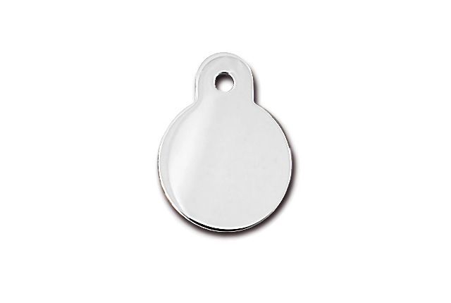ID Tag - Circle Small Fish Dream