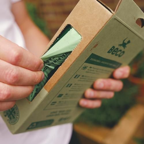 Beco Poop Bags for Dogs with Handle 120pcs