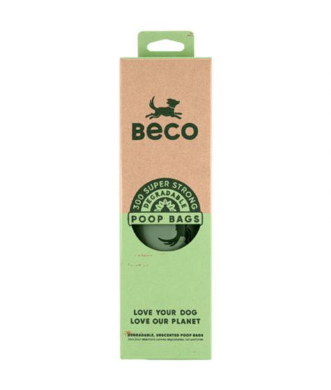 Beco Pets Poop Bags Dispenser Pack for Dogs 300pcs