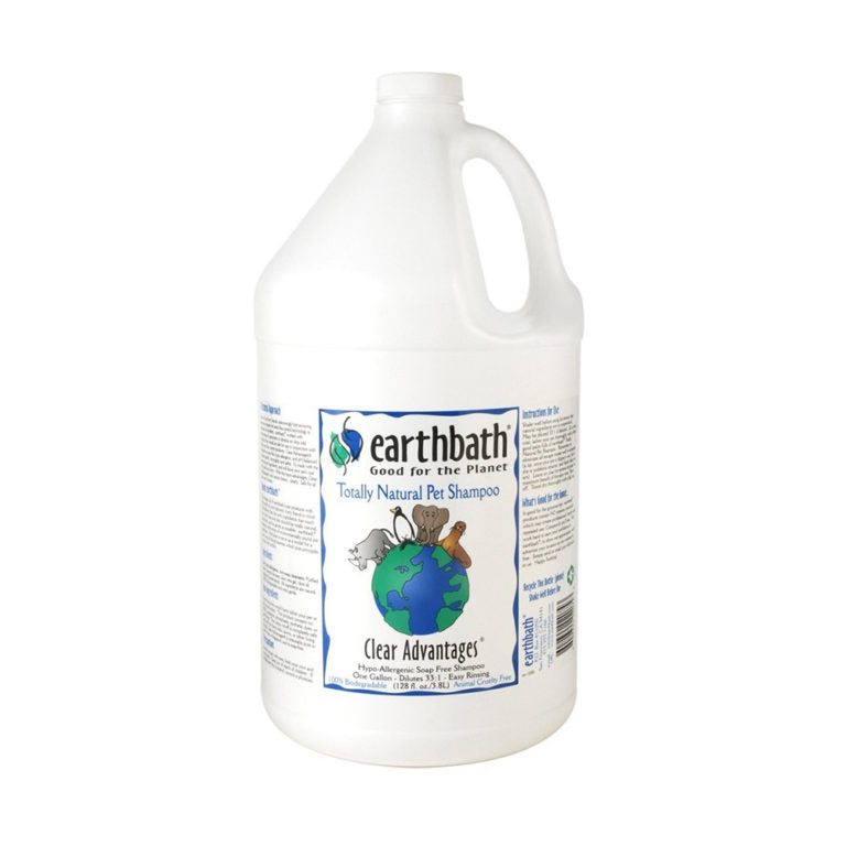 earthbath® Clear Advantages Hypoallergenic Soap Free Shampoo for Cats - Fragrance Free