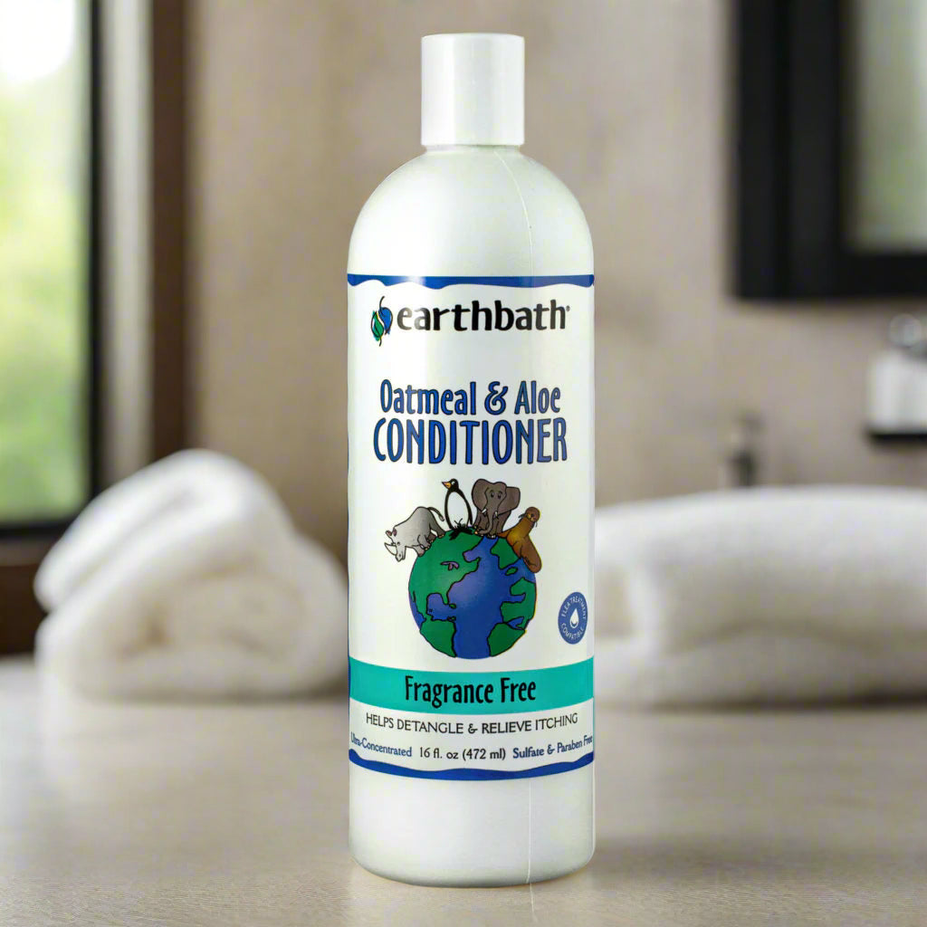 earthbath® Oatmeal & Aloe Conditioner, Fragrance Free