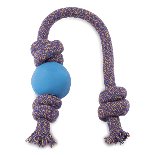 Beco Pets Ball On Rope Dog Toy