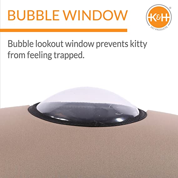 K&H EZ Mount Window Cat Lounger Bubble Pod - Tan