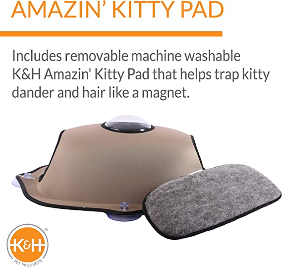 K&H EZ Mount Window Cat Lounger Bubble Pod - Tan