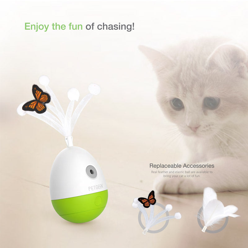 Petgeek Joyful Laser Tumbler Electronic Cat Toy