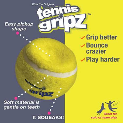 Nylabone Play Tennis Ball for Dogs - Small, 3 count