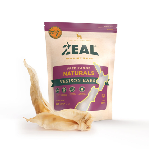 Zeal Venison Ears for Dogs (3-4pcs)
