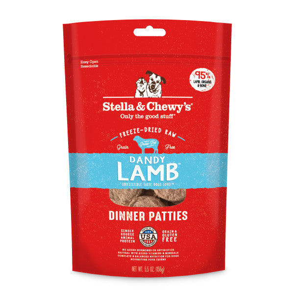 Stella & Chewy's Dog Food Dandy Lamb Patties
