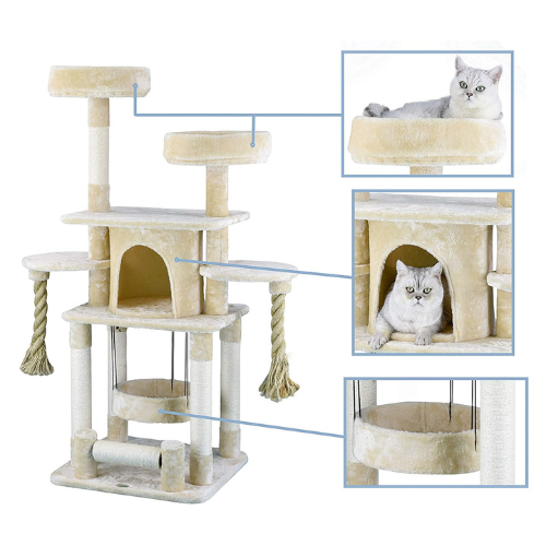 Go Petclub 57.5″ Jungle Rope Cat Tree