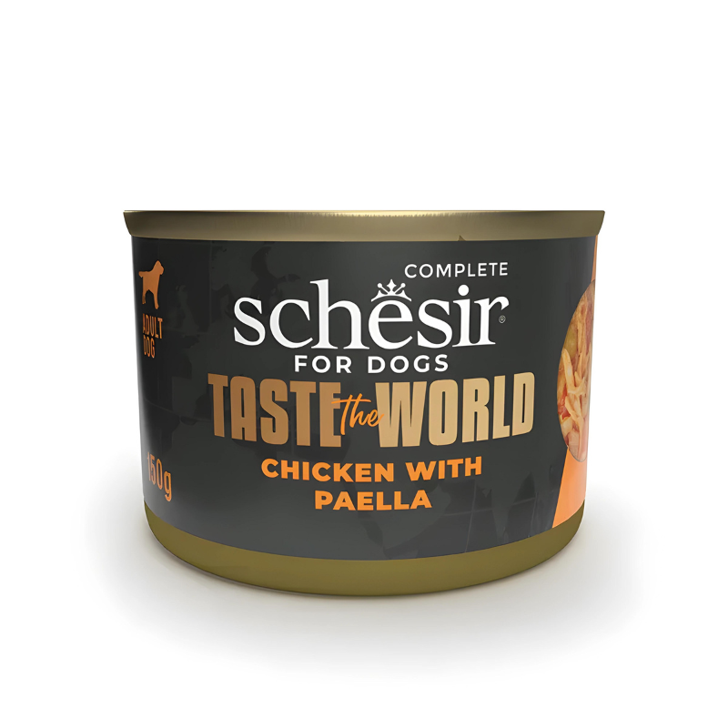 Schesir Taste The World Variety Pack Wet Food for Dogs  (6 x 150 g)