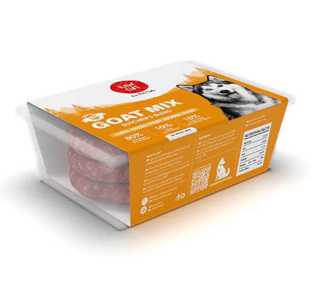 Raw Cut  Goat Mix Prey Model Raw Food for Dogs 800 g