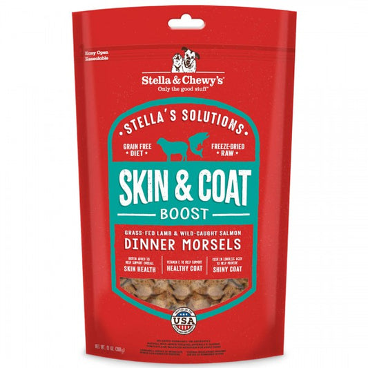 Stella & Chewy's  Dog Food Skin & Coat Grass Fed Lamb & Wild Caught Salmon  13oz  (368g)