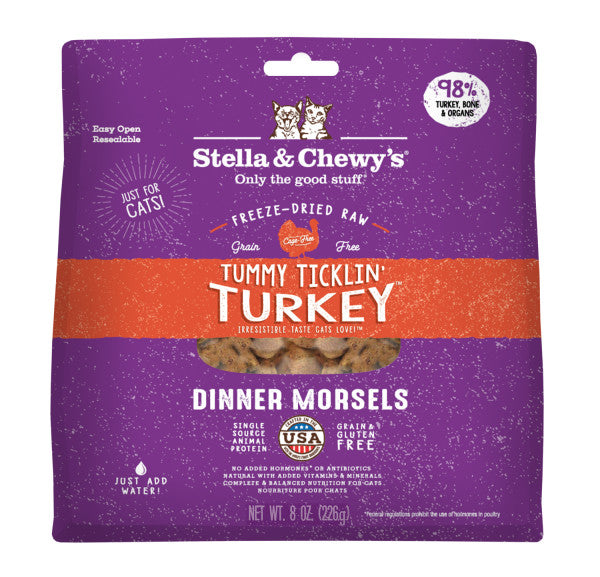 Stella & Chewy's Cat Food Freeze-Dried Turkey
