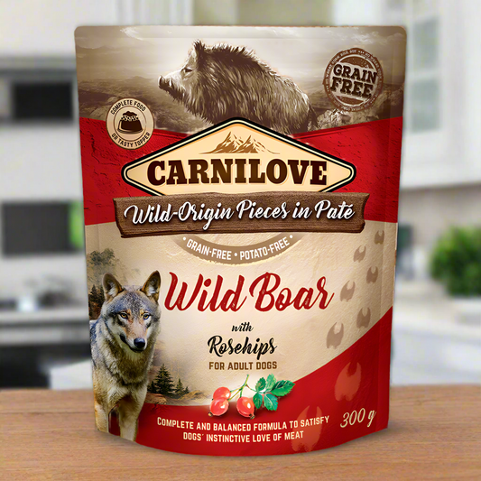 Carnilove Wild Boar with Rosehip  300g