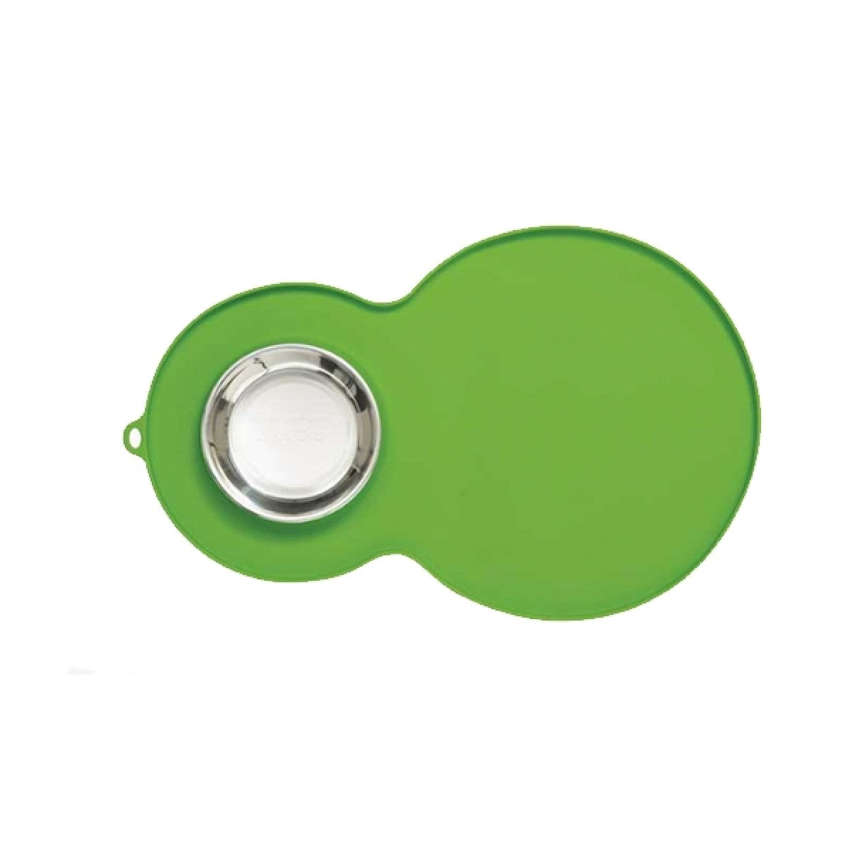 CatIt Peanut Placemat for Food Bowls Green - Medium