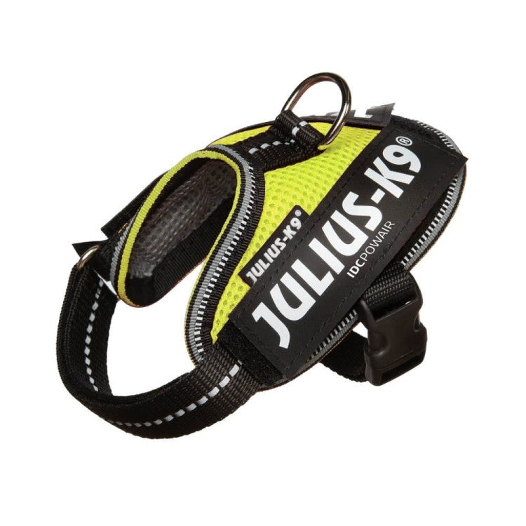Julius K9 IDC Powair Dog Harness Neon
