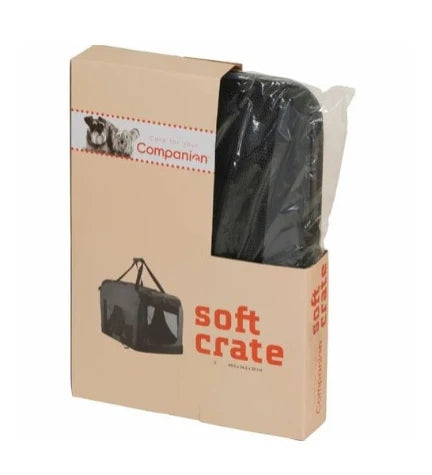 Companion Pet Soft Crate Carrier for Cats and Dogs