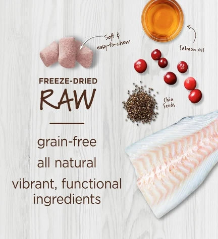 Instinct Raw Boost Mixers Skin & Coat Health Freeze-Dried Cat Food Topper 156g - 5.5oz