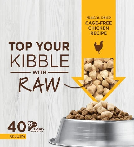 Instinct Raw Boost Mixers Chicken Freeze-Dried Cat Food Topper 170g - 6oz
