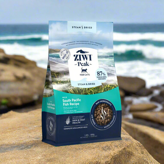 Ziwi Peak Steam & Dried Wild South Pacific Fish Recipe Dry Cat Food