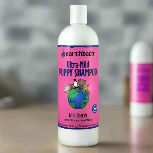 earthbath® Ultra-Mild Puppy Shampoo, Wild Cherry