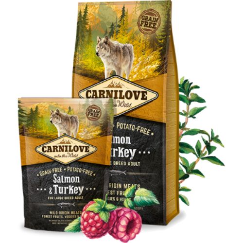 Carnilove Salmon & Turkey Dry Food for Large Dogs